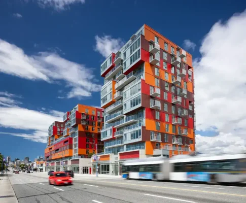 Strathcona Village in Vancouver, British Columbia