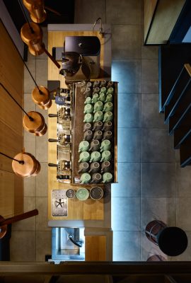 TAKAVA Kyiv coffee-buffet interior design