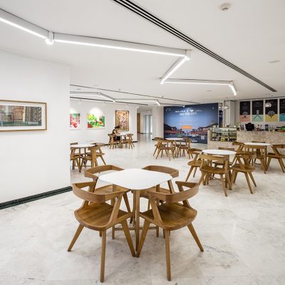 British Council New Delhi building interior renewal