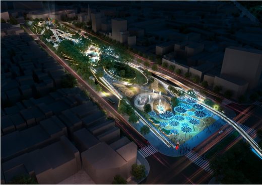 HCMC public realm design Vietnam by LAVA architects / ASPECT Studio