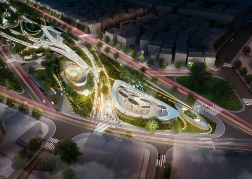 Ho Chi Minh City Central Park Competition public realm design Vietnam by LAVA architects / ASPECT Studio