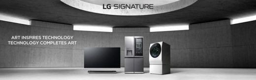 LG SIGNATURE stand during IFA 2019