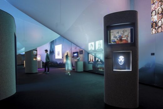 AI: More than Human Mist, Mirror, and Megaliths Exhibition