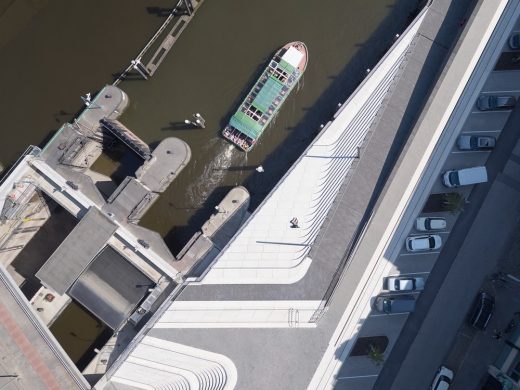 Niederhafen River Promenade Hamburg