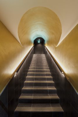 Paris Court in Brudern House Budapest stairway