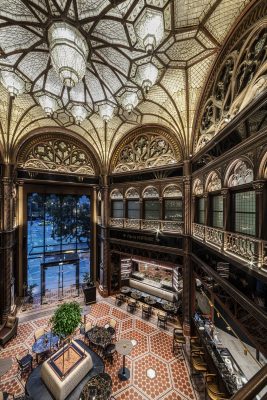 Paris Court in Brudern House Budapest interior