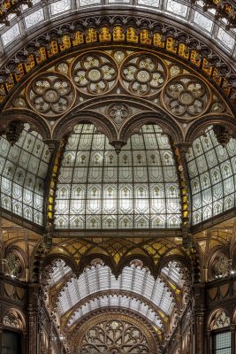 Paris Court in Brudern House Budapest interior