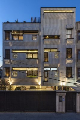 Rouzan Residential Building in Isfahan facade