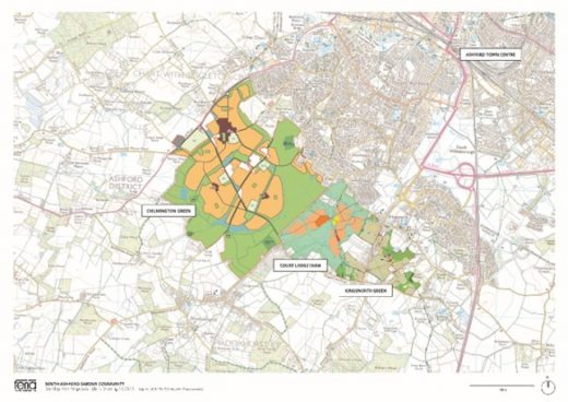 South of Ashford Garden Community Village Kent