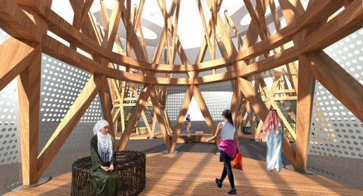 Timber Pavilion Dubai Design Week 2019