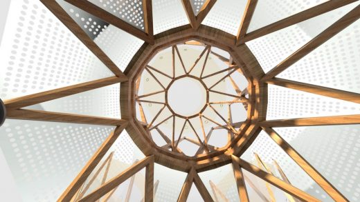 Dubai Timber Pavilion by Collaborative Architecture Architects
