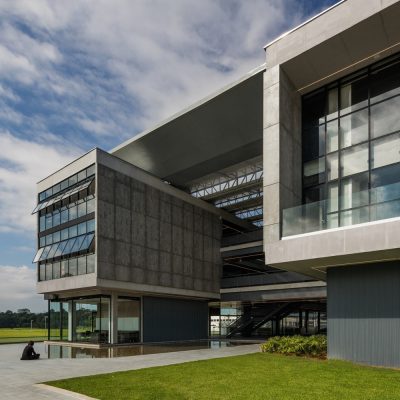 Agora Tech Park, Perini Business Park, Joinville, Santa Catarina building by Estúdio Módulo Arquitetura