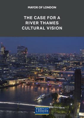 The Case for a River Thames Cultural Vision London poster