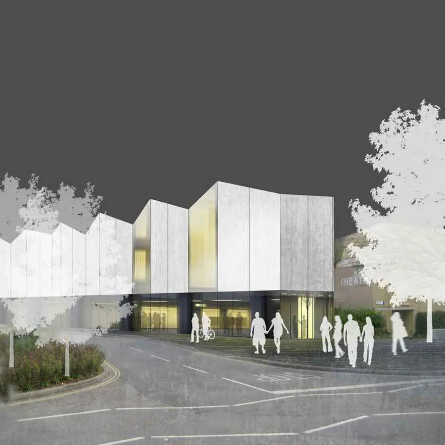 University of Bath Centre for the Arts building design