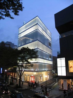 Christian Dior Omotesando Building by SANAA