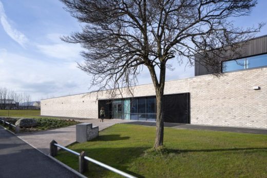 Clydebank Community Sport Hub building design by Marc Kilkenny-Architects