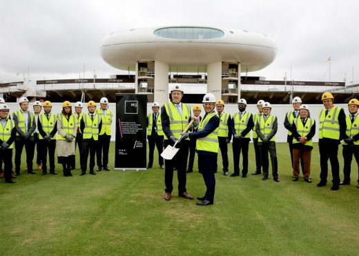 Compton and Edrich Stands Redevelopment at Lord’s Cricket Ground groundbreaking