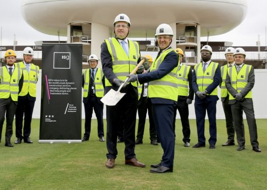 Compton and Edrich Stands Redevelopment at Lord’s Cricket Ground groundbreaking