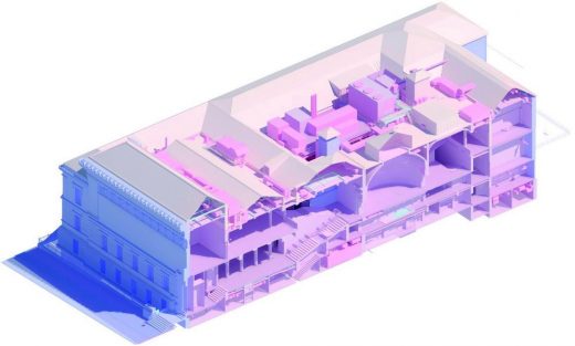 Corcoran School of the Arts & Design at GW in Washington, D.C. BIM model