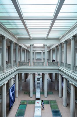 Beaux-Arts Flagg Building at GW, District of Columbia, interior atrium