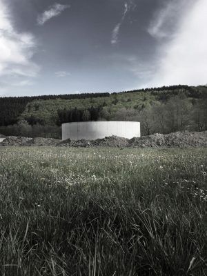 Green energy facility - Water and biomass reservior Christoph Hesse Architects