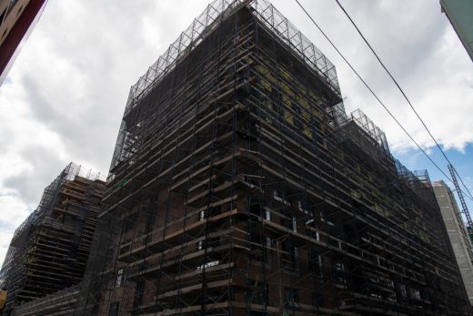 La Central South Bronx Residential Complex construction