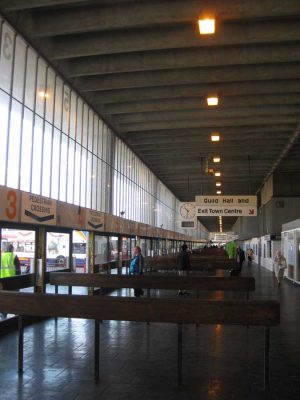 Preston Bus Station building interior