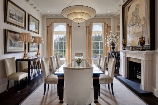 Chester Terrace property dining room