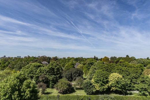 View from Chester Terrace House London Regents Park