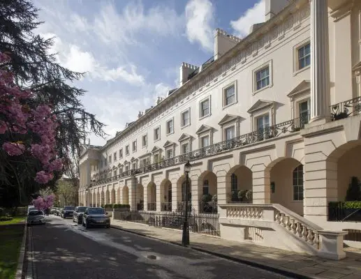 Regents Park London Hanover Terrace property 