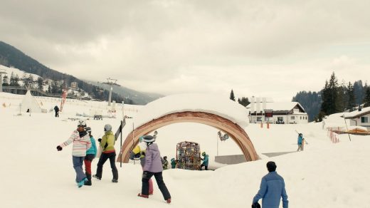 Portal Churwalden Kuegalibahn während Mittagspause