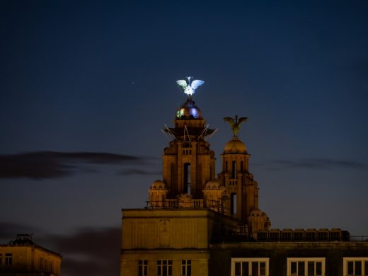 The Royal Liver Building Lighting