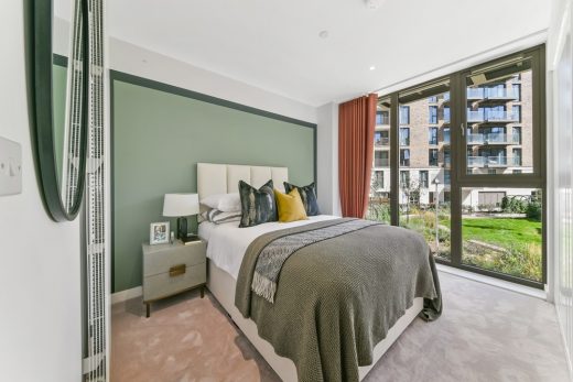 Royal Wharf Development Newham bedroom