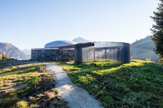 Skyspace Arlberg Region Austria design by baumschlager eberle