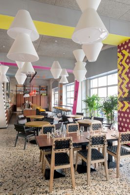 Spica Milan Restaurant interior design by Vudafieri Saverino Partners