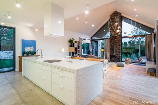 Contemporary home in Poland design by Z3Z Architekci