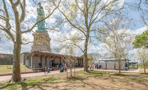 Statue of Liberty Visitor Screening Center New York