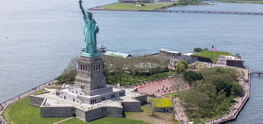 Statue of Liberty Visitor Screening Center New York