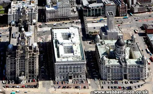 The Three Graces Liverpool Waterfront buildings