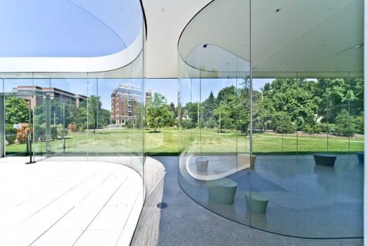 Toledo Museum of Art Glass Pavilion building by architects SANAA