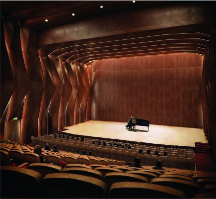 Vilnius Concert Hall Contest Design by IATBW auditorium interior