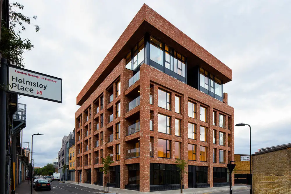 Warehaus Apartments in East London, Hackney earchitect