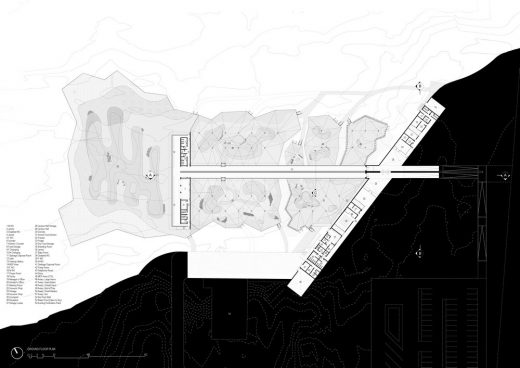 Wasit Wetland Centre Sharjah Ground floor plan