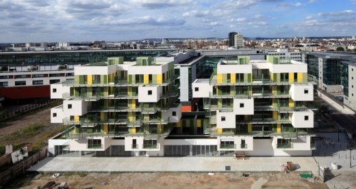 28 Social Housing Units Courbevoie Paris Architecture News