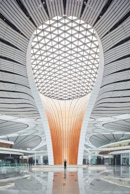 Building in China design by Zaha Hadid Architects and ADP Ingeniérie