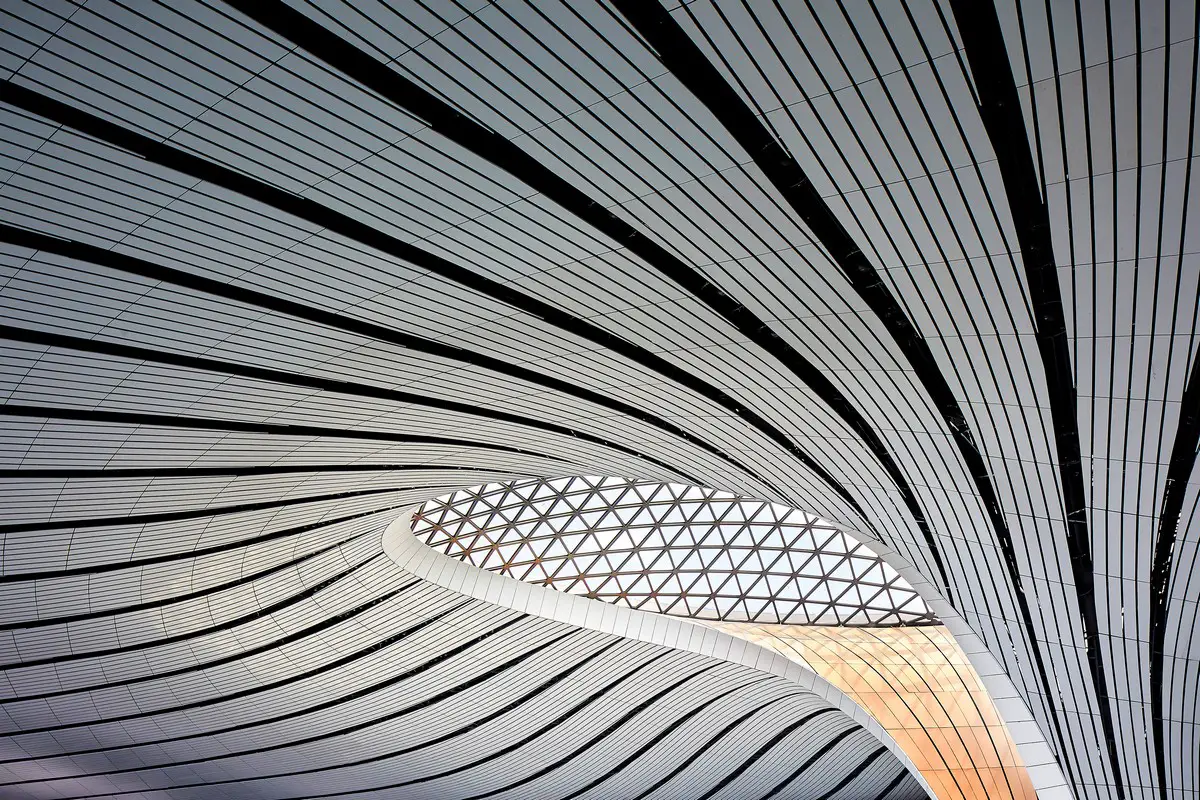 Building in China design by Zaha Hadid Architects and ADP Ingeniérie