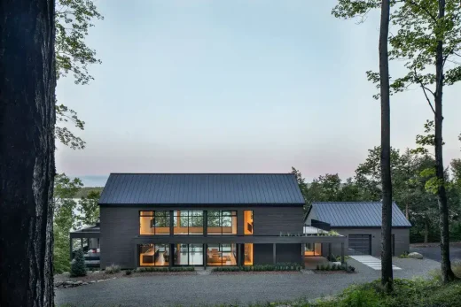 Cap St-Martin House on Lake Memphremagog, Potton