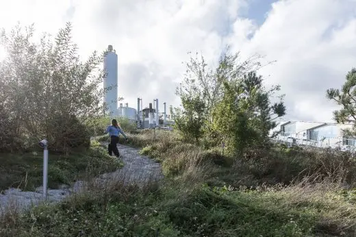 Copenhill Copenhagen Ski Slope Waste Plant nature