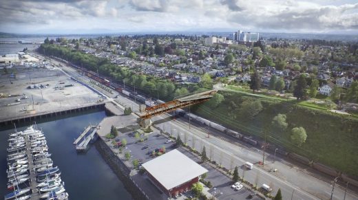 Everett Grand Avenue Pedestrian Bridge