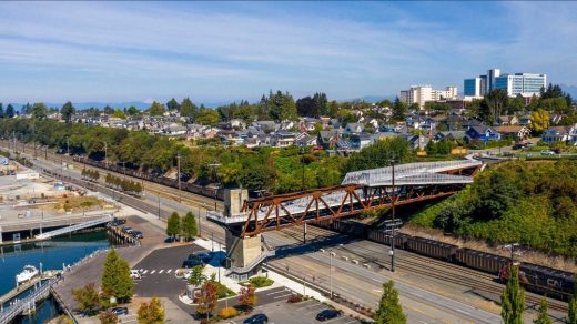 Everett Grand Avenue Pedestrian Bridge Washington